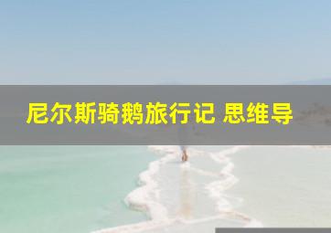 尼尔斯骑鹅旅行记 思维导